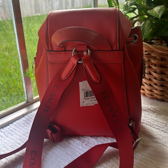 Coach Red Pace backpack, NWT HOST PICK🎉🎉 - Picture 10 of 11